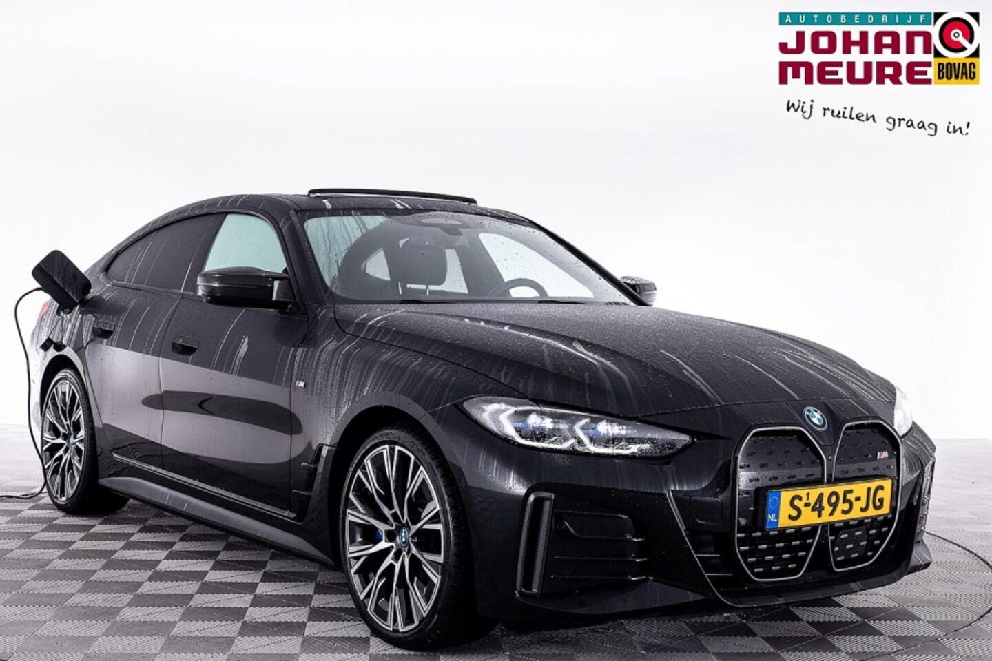 BMW i4 - M50 High Executive 84 kWh | SCHUIFDAK | LEDER ✅ 1e Eigenaar . - AutoWereld.nl