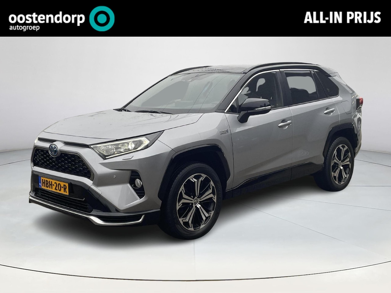 Toyota RAV4 - 2.5 Plug-in Hybrid AWD Bi-Tone Plus **STOELVENTILATIE/ JBL AUDIO/ NAVIGATIE** - AutoWereld.nl