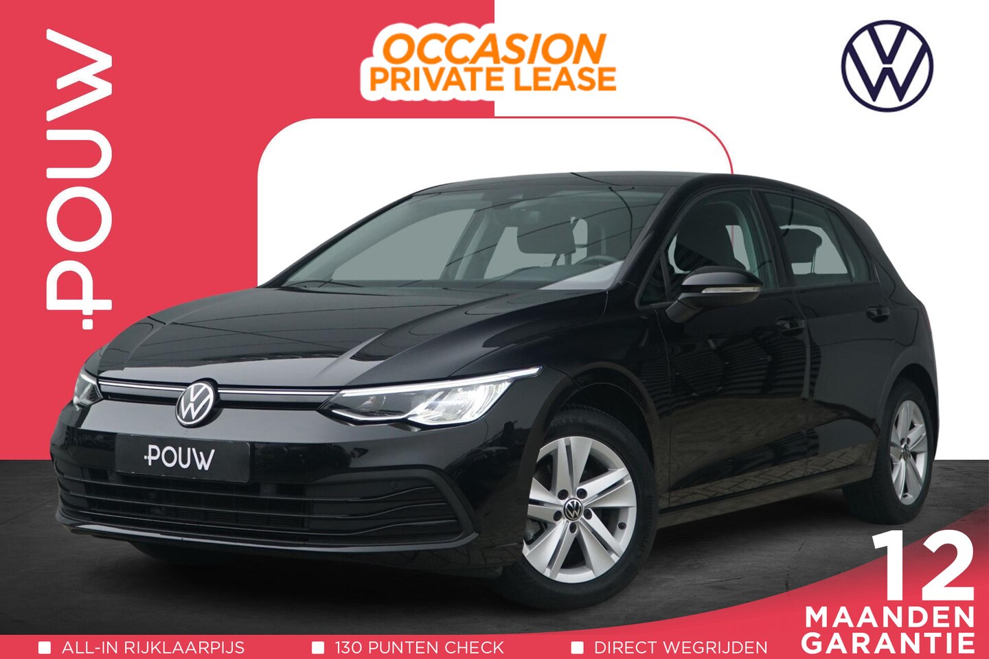 Volkswagen Golf - 1.5 TSI 130pk Life | Achteruitrijcamera | Navigatie | Parkeersensoren V & A | 16'' LM Velg - AutoWereld.nl