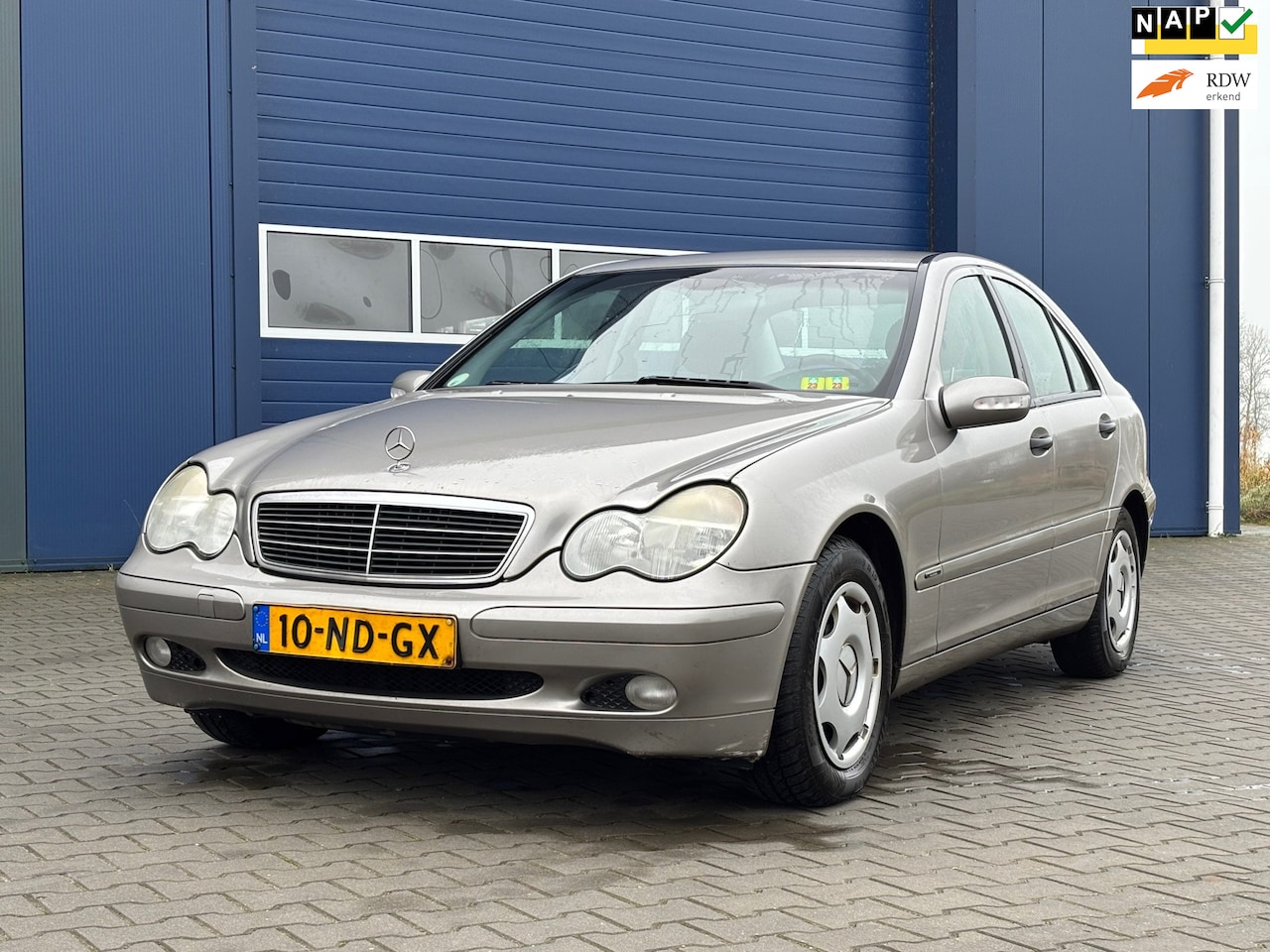 Mercedes-Benz C-klasse - 180 K. Elegance | Airco + Cruise control | - AutoWereld.nl