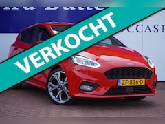 Ford Fiesta - 1.0 EcoBoost ST-Line / ECC / Stuur&Stoel-Verw+18"lmv / body-kit / Spoiler = SUPER