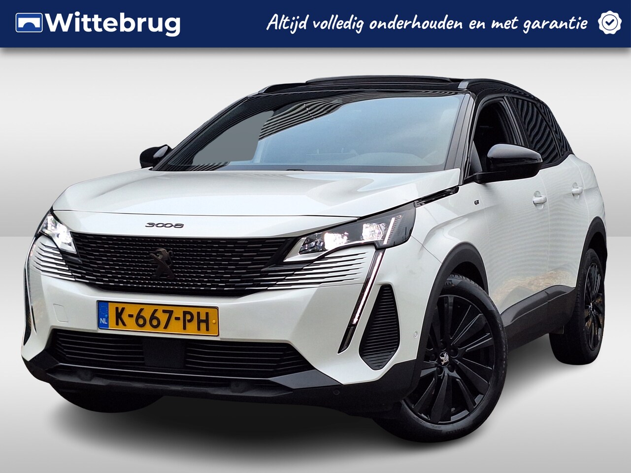 Peugeot 3008 - 1.2 PureTech GT | Automaat | Panoramisch Schuifdak | Navigatie | Black Pack | Camera | Foc - AutoWereld.nl