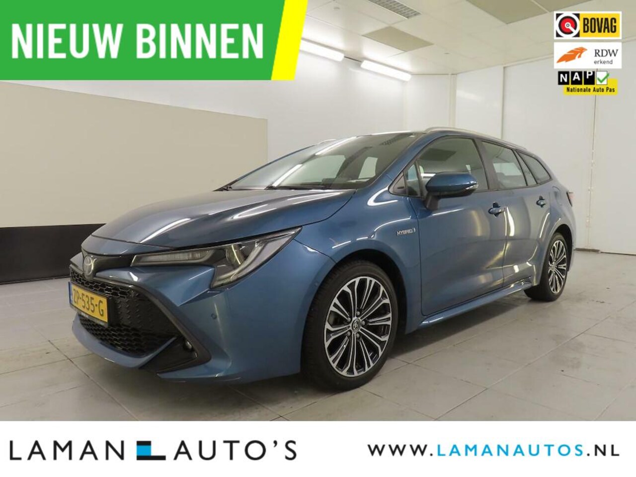 Toyota Corolla Touring Sports - 1.8 Hybrid 122pk Business Intro | ECC HUD Navi LED 17" LMV Metallic ACC Camera | Hybrid Vo - AutoWereld.nl