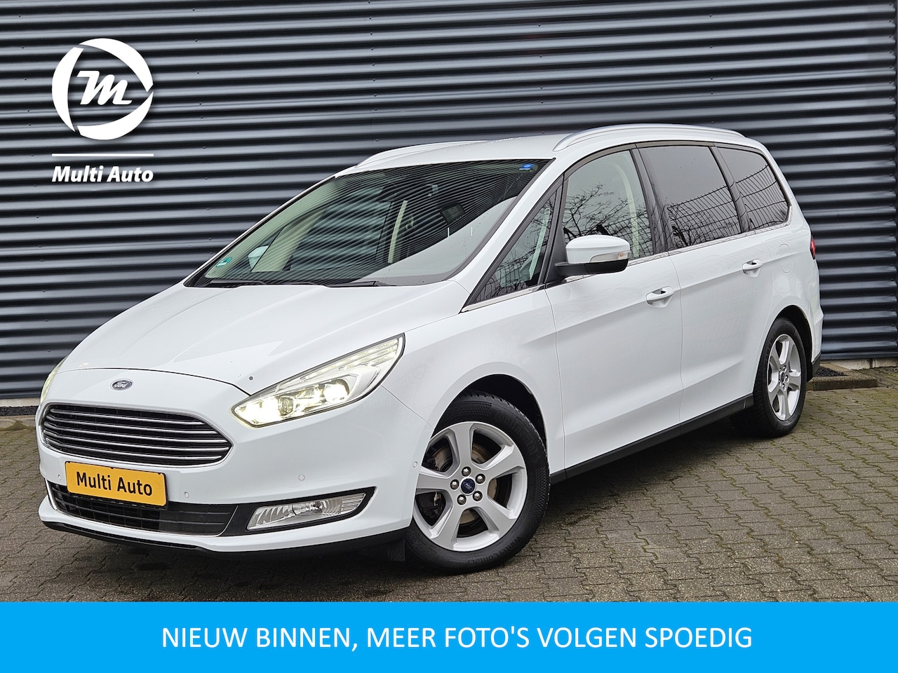 Ford Galaxy - 2.0 Titanium 240pk 7 Persoons Automaat | Keyless | LED Koplampen | Navi Full Map | Stuur & - AutoWereld.nl