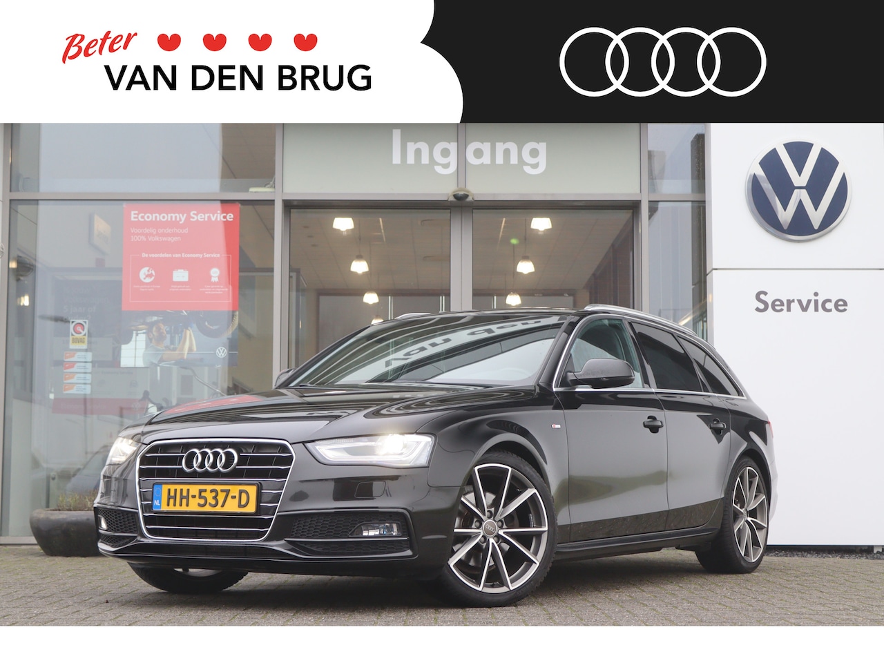 Audi A4 Avant - 1.8 TFSI S Edition | Afneembare Trekhaak | PDC | S-Line In- en Exterieur | Navigatie | Blu - AutoWereld.nl