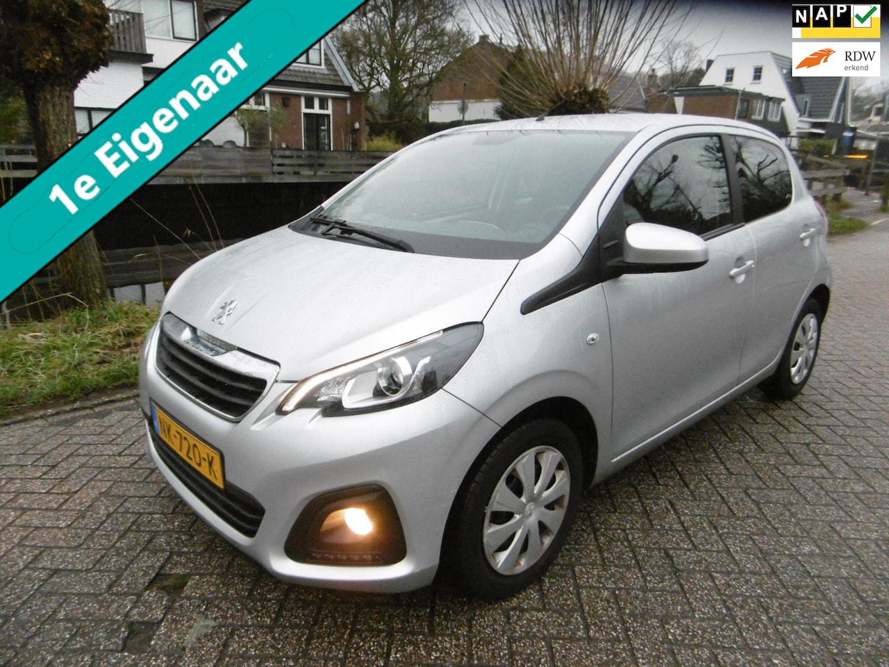 Peugeot 108 - 1.0 e-VTi Active 1e eigenaar 72.000km NAP Airco LED Zuinig - AutoWereld.nl