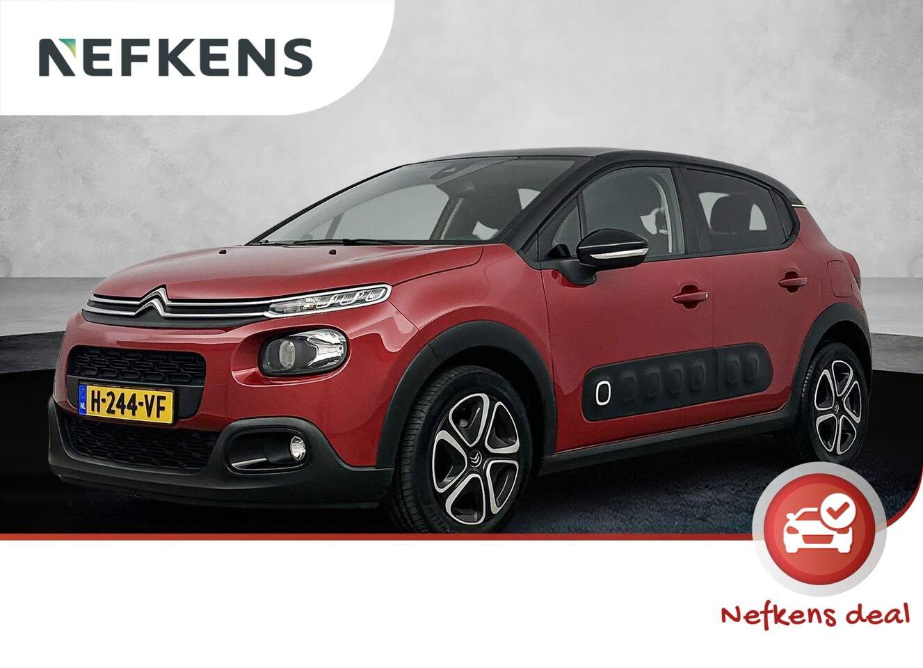 Citroën C3 - 1.2 P.T. Feel Edition (1ste eig./PDC/Climate/P.Glass/NAV./AppleCarPlay) - AutoWereld.nl