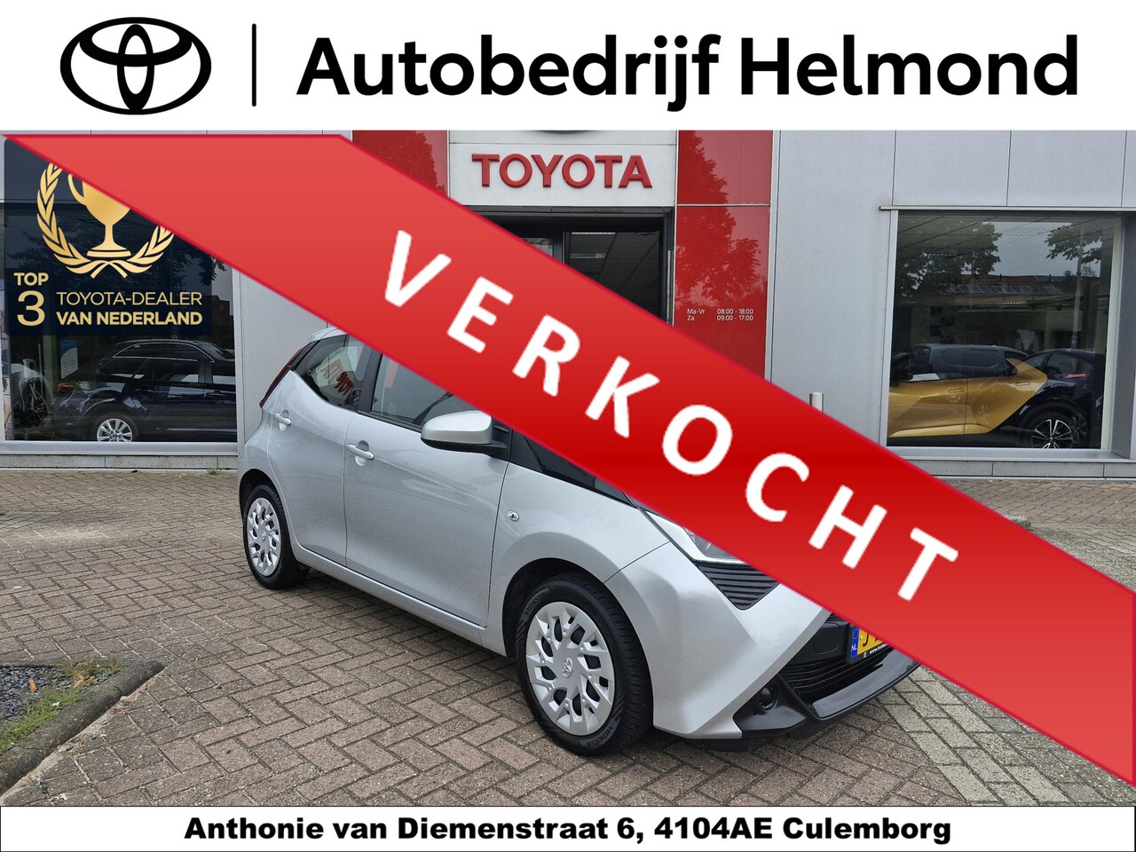 Toyota Aygo - 1.0 VVT-i x-play | Apple Carplay/Android Auto | Centrale deurvergrendeling met afst.bedien - AutoWereld.nl