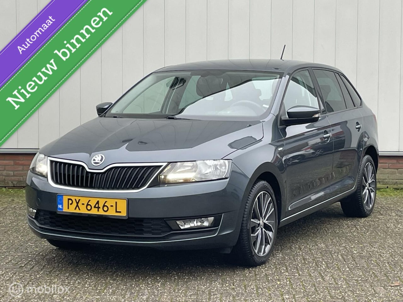 Skoda Rapid Spaceback - 1.0 TSI Greentech Drive [ 1e Eigenaar. Dealer onderhouden. Ecc. LMV. Cruise control. Stoel - AutoWereld.nl