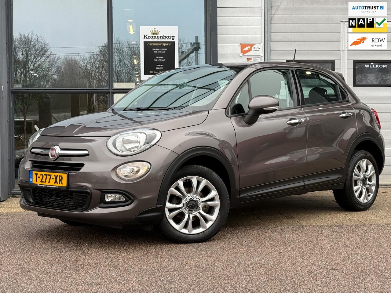 Fiat 500 X - 1.4 Turbo MultiAir Lounge 1.4 Turbo MultiAir Lounge, PANO, NAP, - AutoWereld.nl