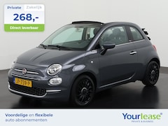 Fiat 500 C - 0.9 TwinAir Turbo Lounge | All-in 268, - Private Lease | Zondag Open