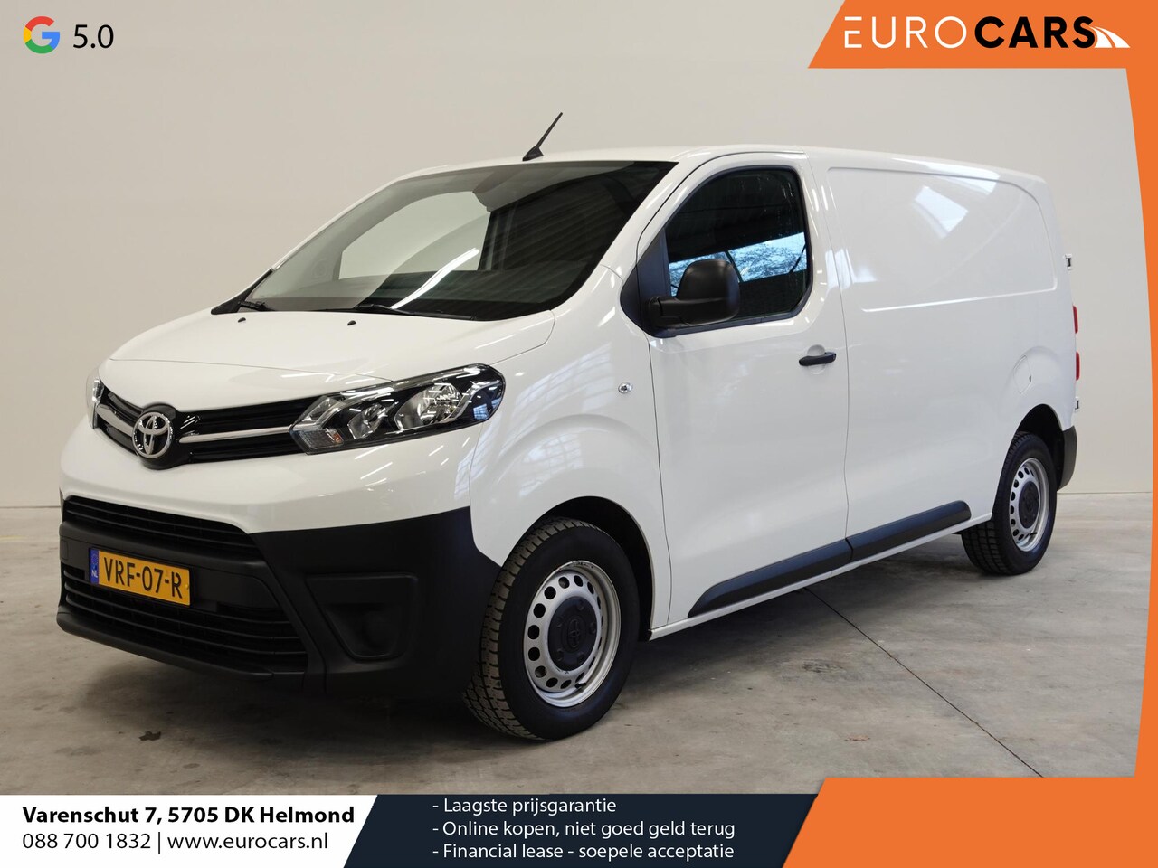 Toyota ProAce Worker - 2.0 D-4D Live L2 Airco Cruise Control Carplay Navi 3-Zits 145 PK! - AutoWereld.nl