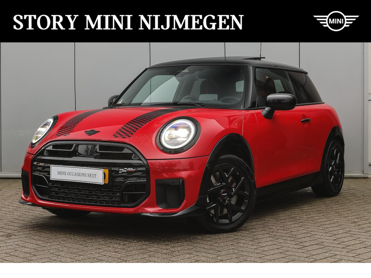 MINI Cooper - Hatchback C Automaat / JCW / Pakket M / 17" John Cooper Works Sprint Spoke black - AutoWereld.nl