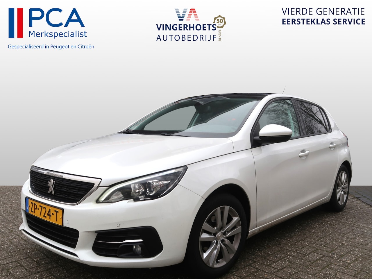 Peugeot 308 - 110 Pk Benzine 5-Deurs Luxe Uitvoering * Navigatie * Trekhaak * Panoramadak * Vier Seizoen - AutoWereld.nl