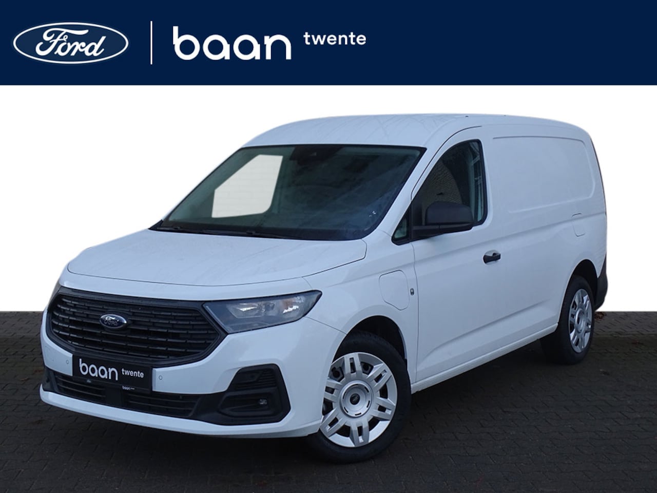 Ford Transit Connect - 1.5 Turbo 150pk PHEV L2 Trend | Frozen white | Uit voorraad leverbaar | Trekhaak | Pdc | C - AutoWereld.nl