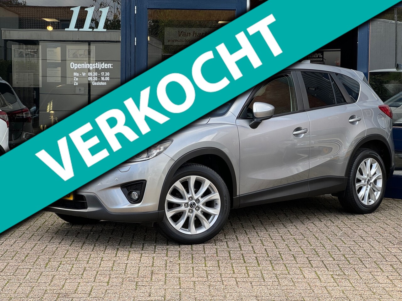 Mazda CX-5 - 2.0 160 GT-M 4WD AUTOMAAT 160PK! NAP NL AUTO! Navi l Cruise l Leer l TREKHAAK! 1e eigenaar - AutoWereld.nl