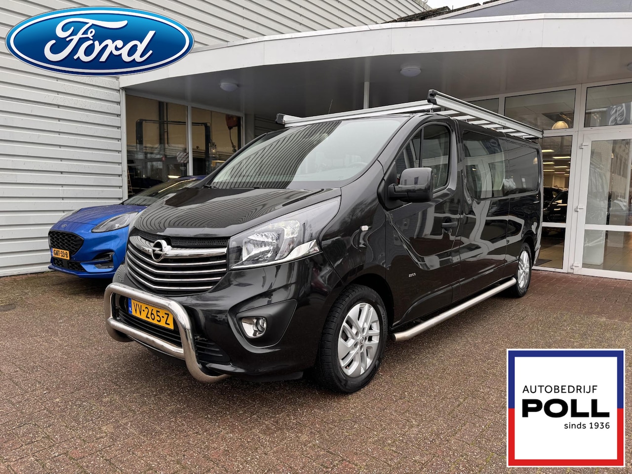 Opel Vivaro - 1.6 CDTI 140pk L2 DC Sport Trekhaak Navi Camera Climat Cruise Imperial Side & Bull Bars De - AutoWereld.nl