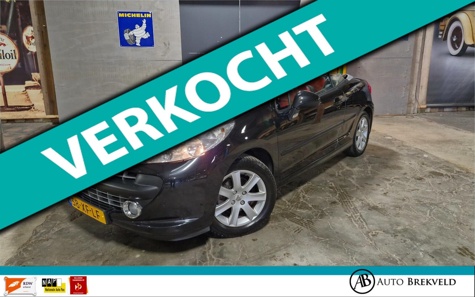 Peugeot 207 CC - 1.6 VTi Première 120PK | Clima | Leder | LMV | NAP - AutoWereld.nl