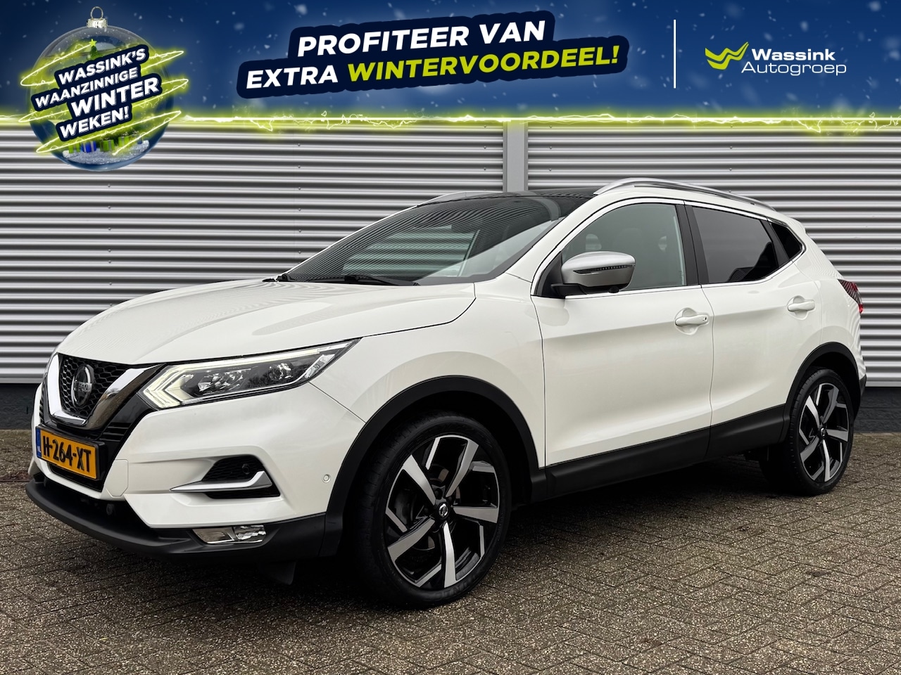 Nissan Qashqai - 1.3 DIG-T 140pk Tekna+ | Trekhaak | Memory | 360 Camera | Panoramadak | Stoelverwarming | - AutoWereld.nl