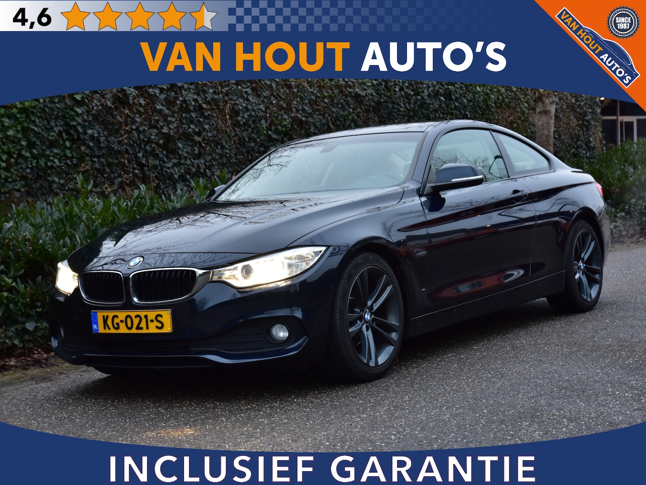 BMW 4-serie Coupé - 418d | NAVI | LEDER | CLIMA - AutoWereld.nl