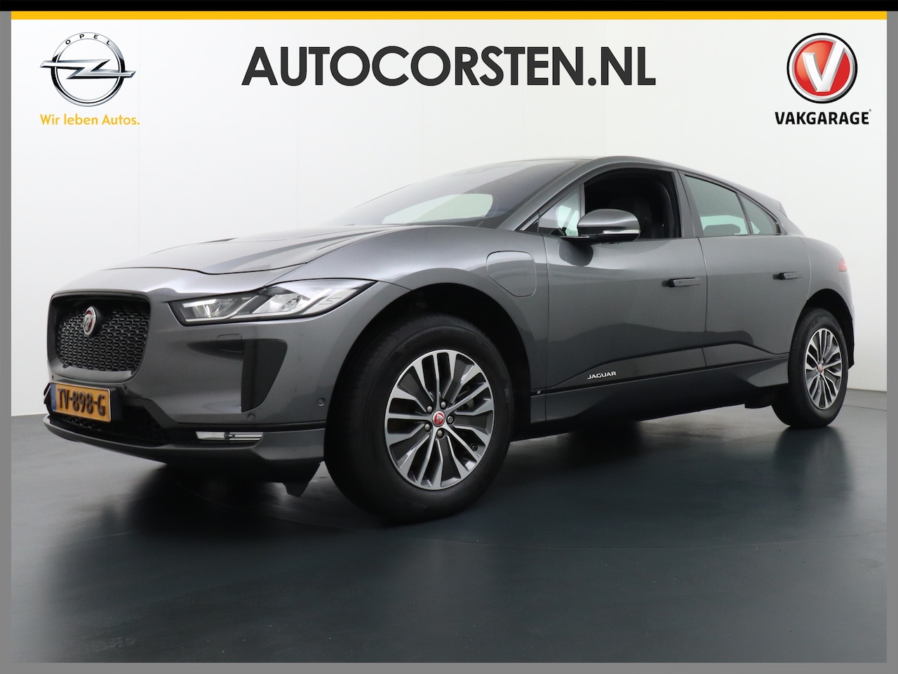 Jaguar I-PACE - EV400 S 90kWh 400Pk Leder Panormadak Camera Android Auto Apple Carplay Navi Ecc Stoelverwa - AutoWereld.nl