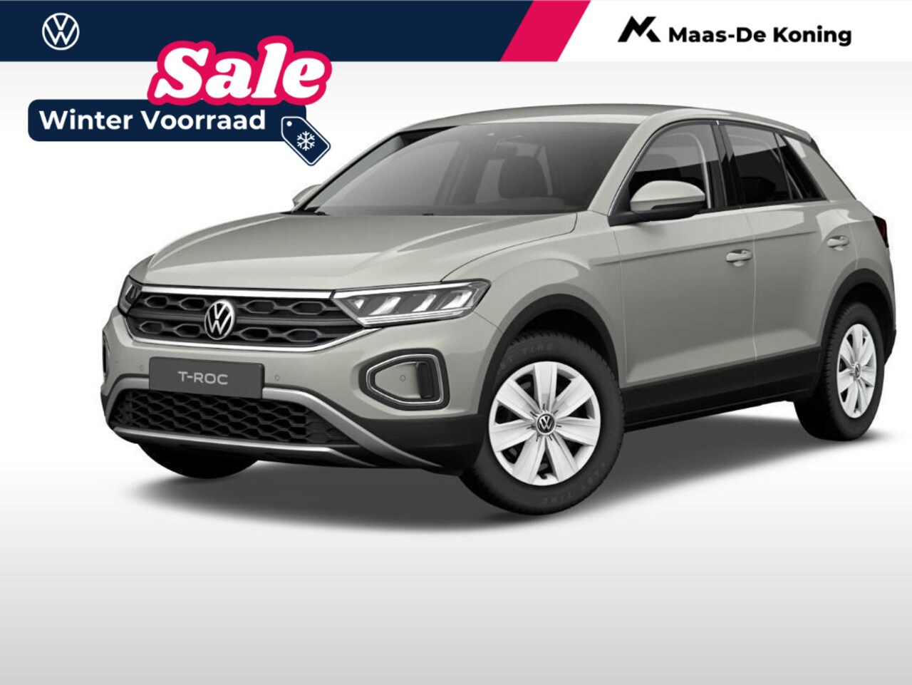 Volkswagen T-Roc - Edition 1.0 TSI 116 pk 6 versn. Hand · Multifunctioneel stuurwiel · Parkeersensor voor en - AutoWereld.nl