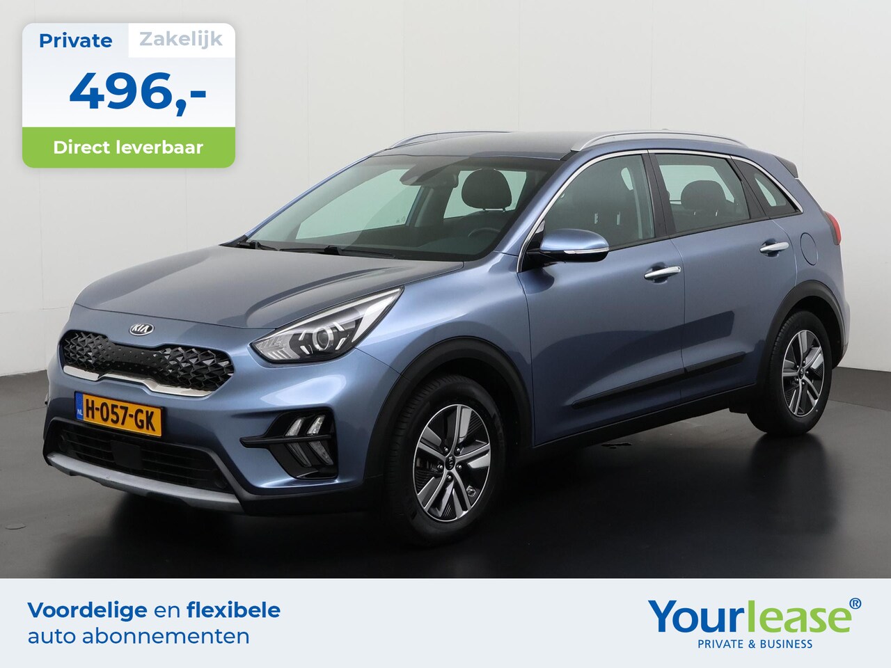 Kia Niro - 1.6 GDi Hybrid DynamicLine | All-in 496,- Private Lease | Zondag Open! - AutoWereld.nl