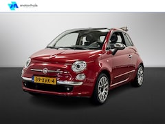 Fiat 500 C - 0.9 TURBO 85PK AUTOMAAT LOUNGE ECC LEDER XENON INTERSCOPE PDC NAP