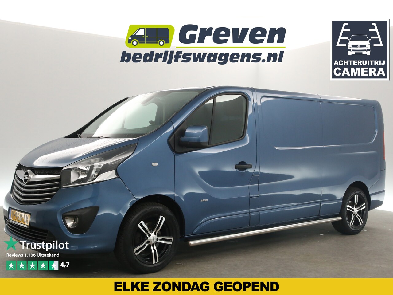 Opel Vivaro - 1.6 CDTI L2H1 | APK t/m 26-03-2025 | Airco Camera Cruise Navi PDC 3 Persoons Trekhaak 17"L - AutoWereld.nl