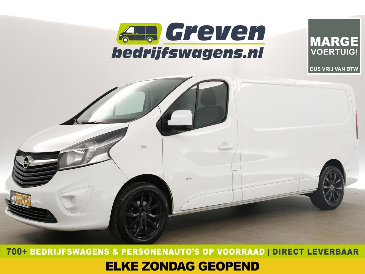 Opel Vivaro - 1.6 CDTI L2H1 | APK tot 22-07-2025 | Marge | Airco Cruise Elektrpakket Bluetooth Radio 17" - AutoWereld.nl