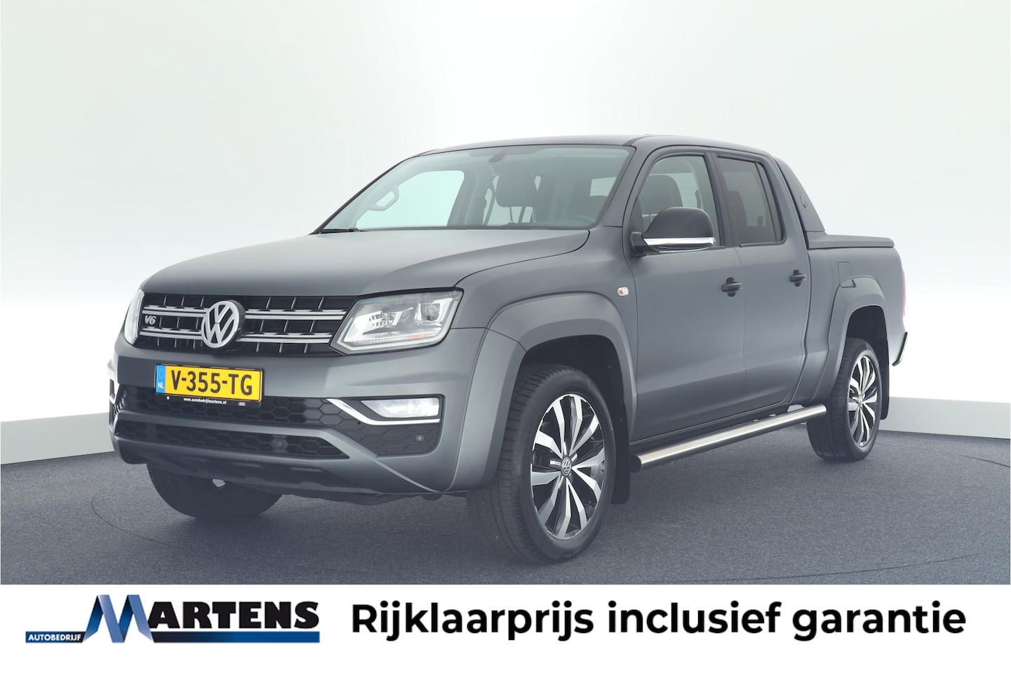 Volkswagen Amarok - 3.0 TDI 225pk DSG 4Motion DC Aventura Matgrijs Trekhaak Camera Leder Navigatie - AutoWereld.nl