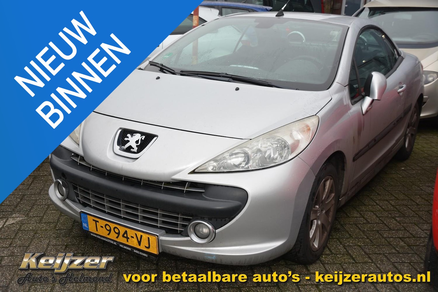 Peugeot 207 CC - 1.6 VTi Première -Motor defect! - AutoWereld.nl