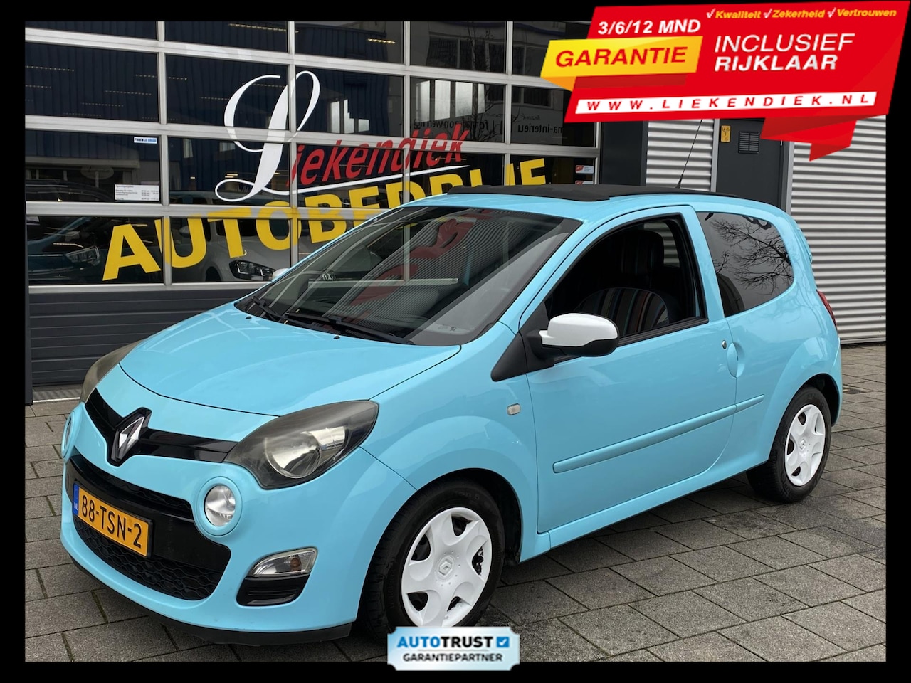 Renault Twingo - 1.2i 16V Cabrio Top ( Electrisch) I Airco I Comfort pakket I - AutoWereld.nl