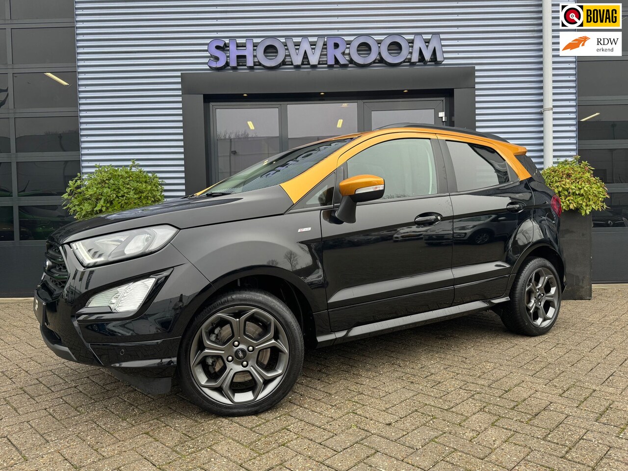 Ford EcoSport - 1.0 EcoBoost ST-Line Black|Apple carplay|Leder/Alcantara|Automaat - AutoWereld.nl