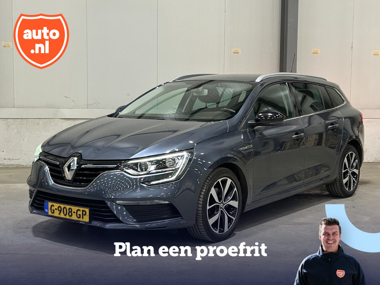 Renault Mégane Estate - 1.3 TCe Limited | Apple Carplay/ Android auto | Parkeersensoren | NAV | 17"LM velgen | - AutoWereld.nl