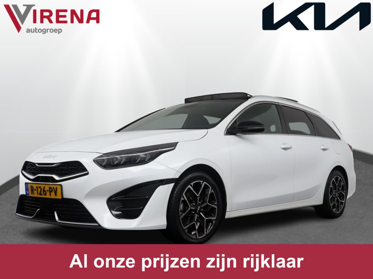 Kia Cee'd Sportswagon - Ceed 1.5 T-GDi GT-Line Automaat - Navigatie - Stoel-/stuurverwarming - Schuif-/kanteldak - - AutoWereld.nl