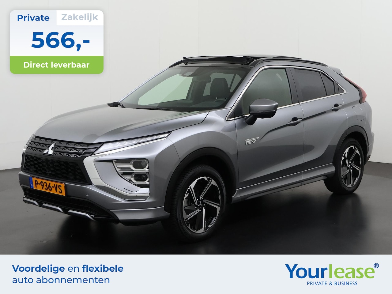 Mitsubishi Eclipse Cross - 2.4 Plug-in Instyle | All-in 566,- Private Lease | Zondag Open! - AutoWereld.nl