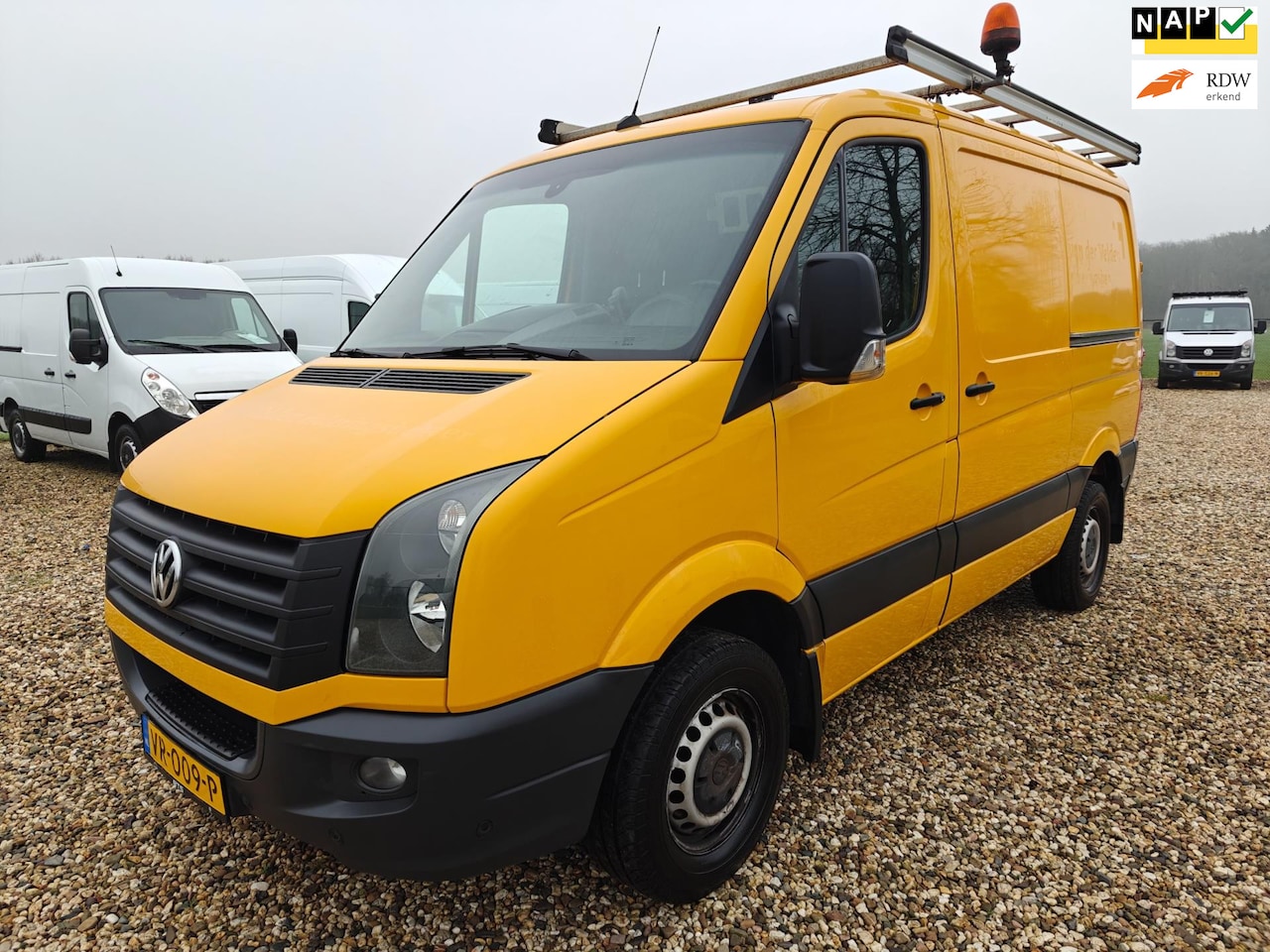 Volkswagen Crafter - 35 2.0 TDI, Dubbele schuifdeur , Airco , cruise , navi , Parkeer sensors, luxe stoel - AutoWereld.nl