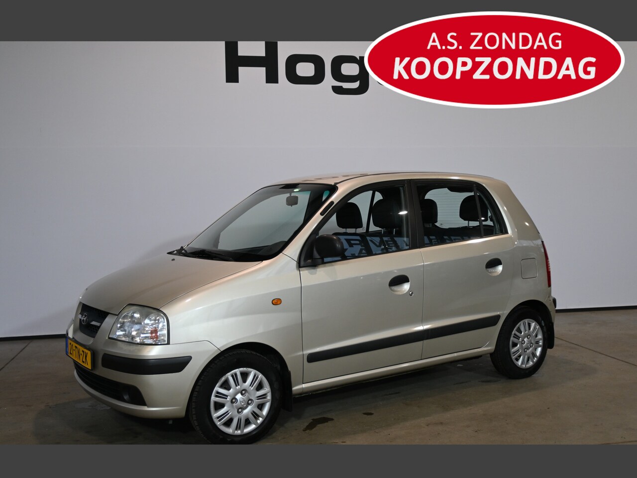 Hyundai Atos - 1.1i Active Sense NAP! Airco Elektrisch Pakket Trekhaak All in Prijs Inruil Mogelijk! - AutoWereld.nl