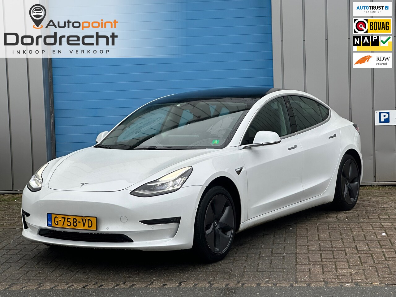 Tesla Model 3 - Long Range RWD Long Range AWD 75 kWh DUAL MOTOR AUTOPILOT - AutoWereld.nl