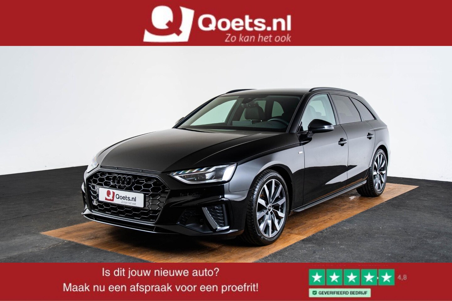 Audi A4 Avant - 35 TFSI S edition Competition S Line - Trekhaak - Stoelverwarming voor - Assistentiepakket - AutoWereld.nl