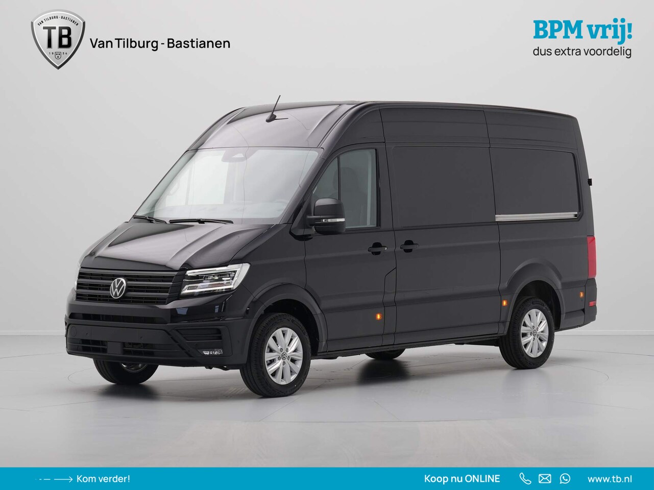 Volkswagen Crafter - 2.0 TDI 103kW 140PK GVW 3.5T L3H3 Exclusive AUT BPM vrij! - AutoWereld.nl