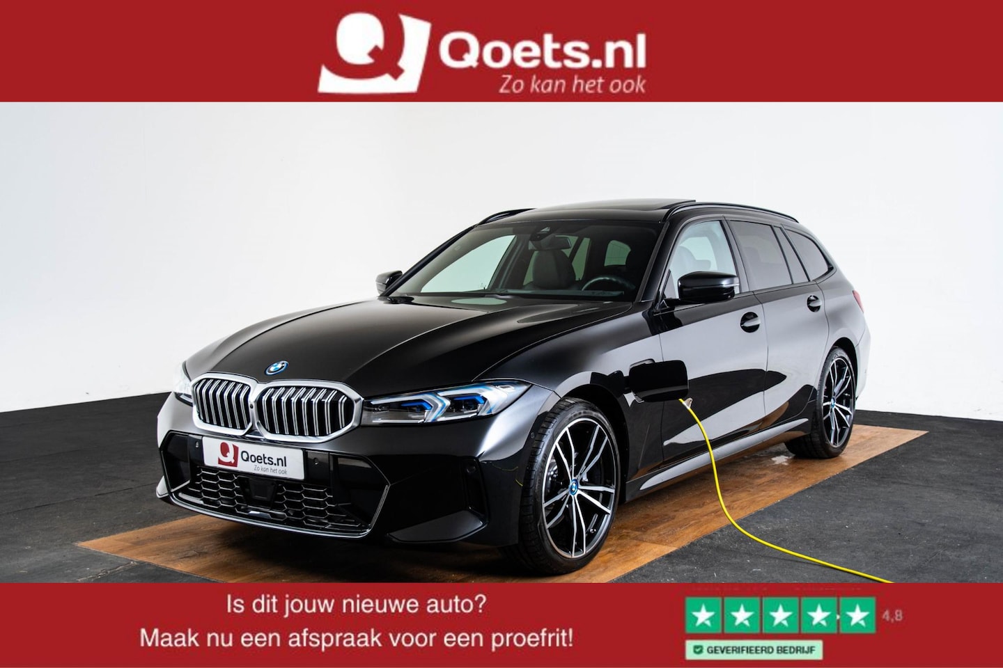 BMW 3-serie Touring - 330e M Sport - Panoramadak - Elektrisch verstelbare/verwarmde voorstoelen - Parking/Drivin - AutoWereld.nl