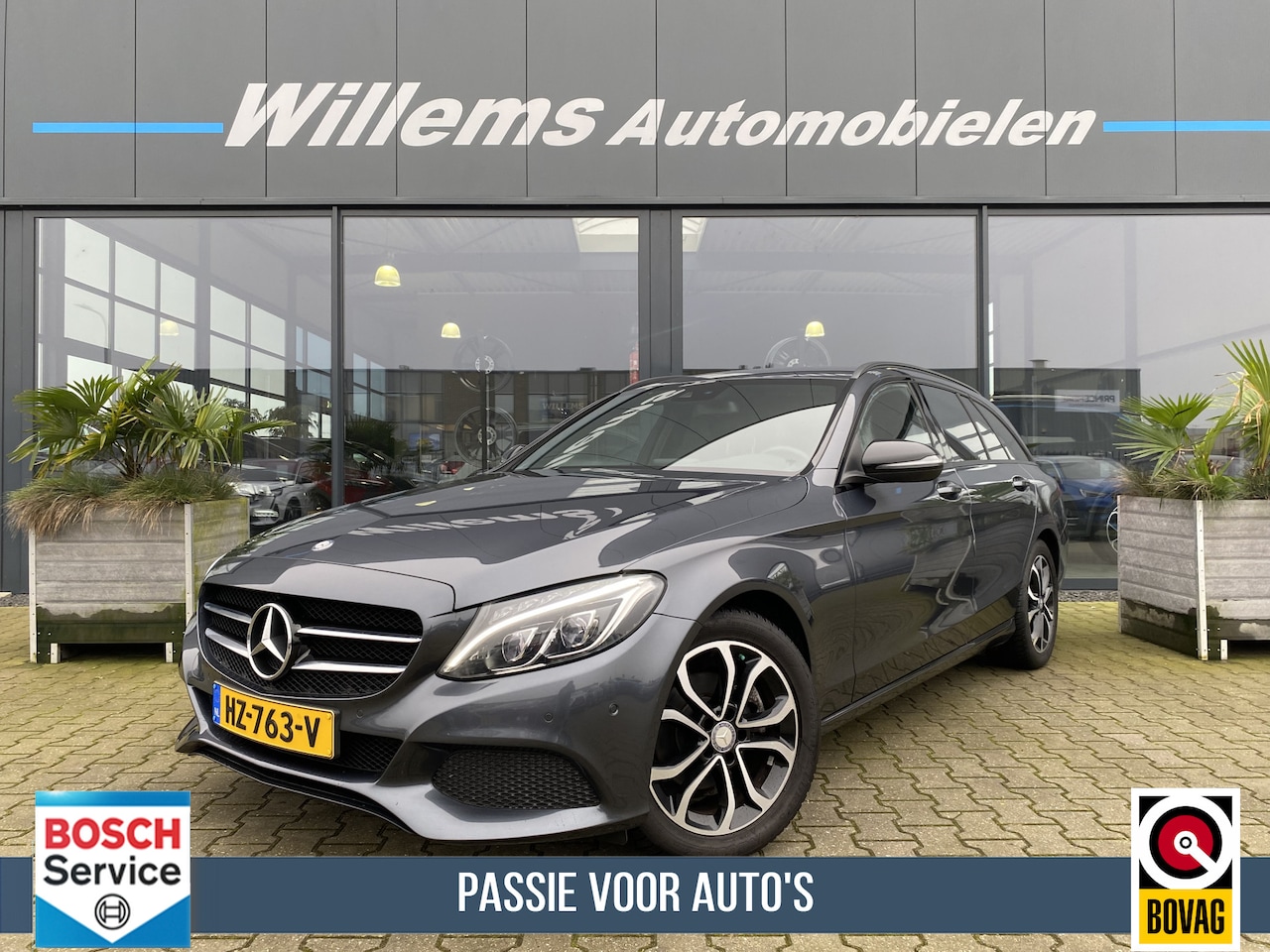 Mercedes-Benz C-klasse Estate - 180 CDI Ambition Pdc, Leder , Navigatie - AutoWereld.nl