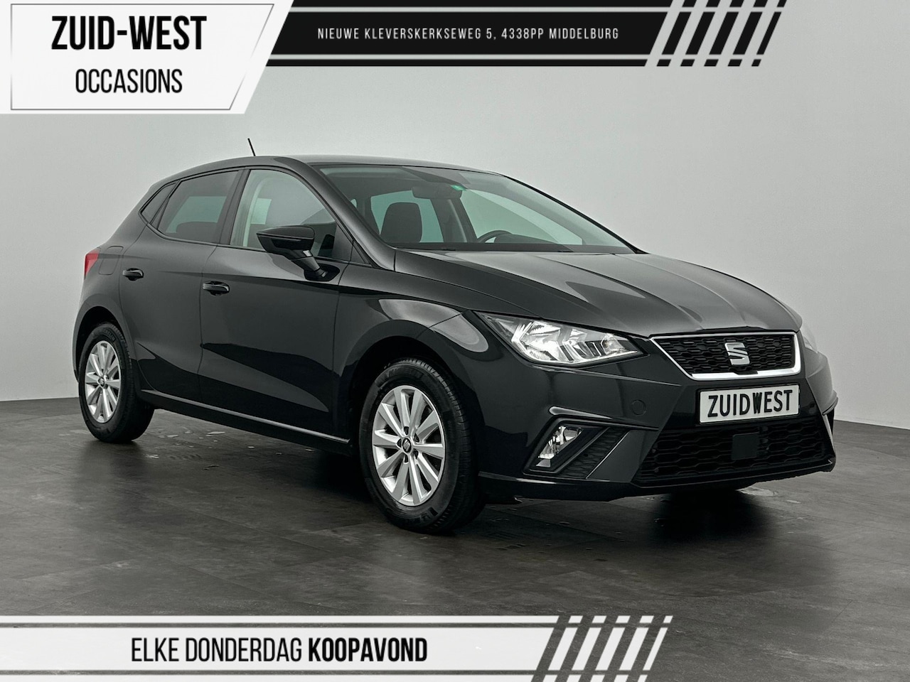 Seat Ibiza - 1.0 TSI Style Automaat CLima Cruise Apple Carplay - AutoWereld.nl