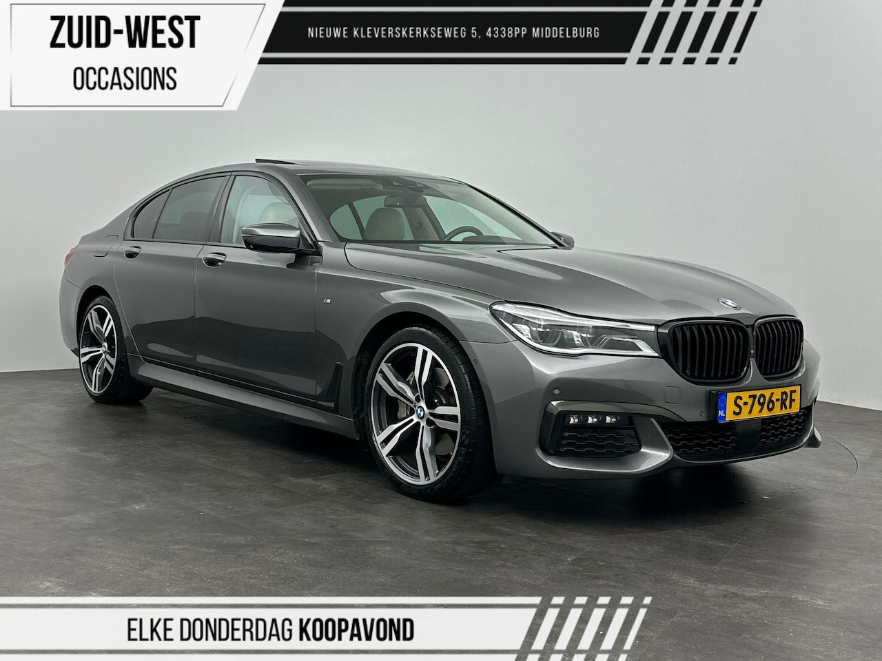 BMW 7-serie - 730d High Executive M-Pakket HUD Soft 360 - AutoWereld.nl