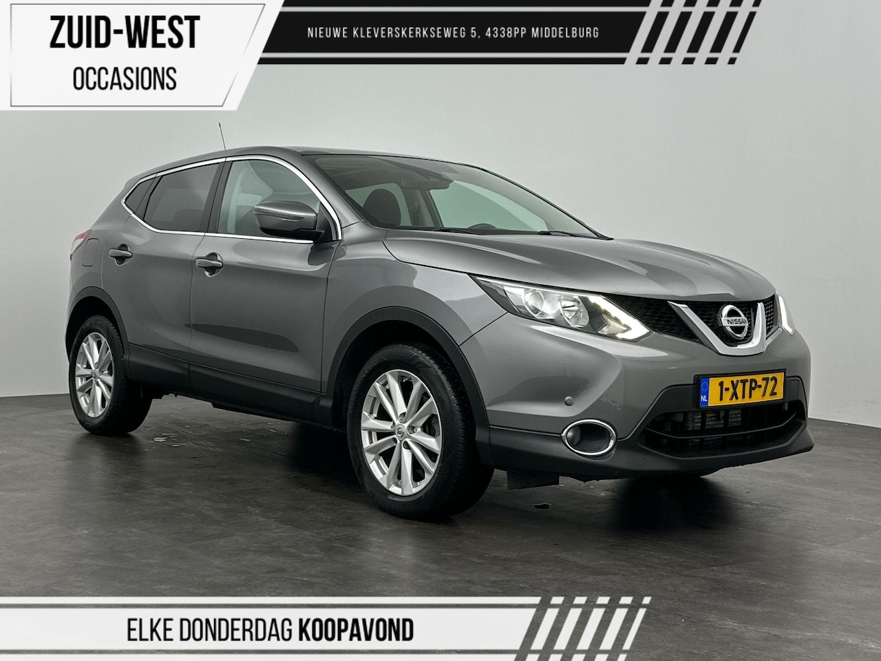 Nissan Qashqai - 1.2 Connect Edition Automaat Pano Camera Clima Cruise - AutoWereld.nl