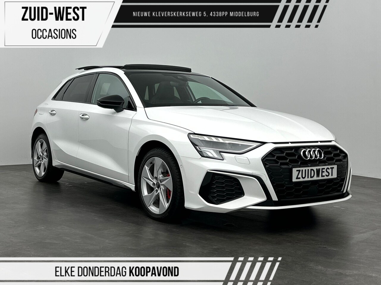 Audi A3 Sportback - 45 TFSI e S-Line Pano B&O Matrix Carplay - AutoWereld.nl