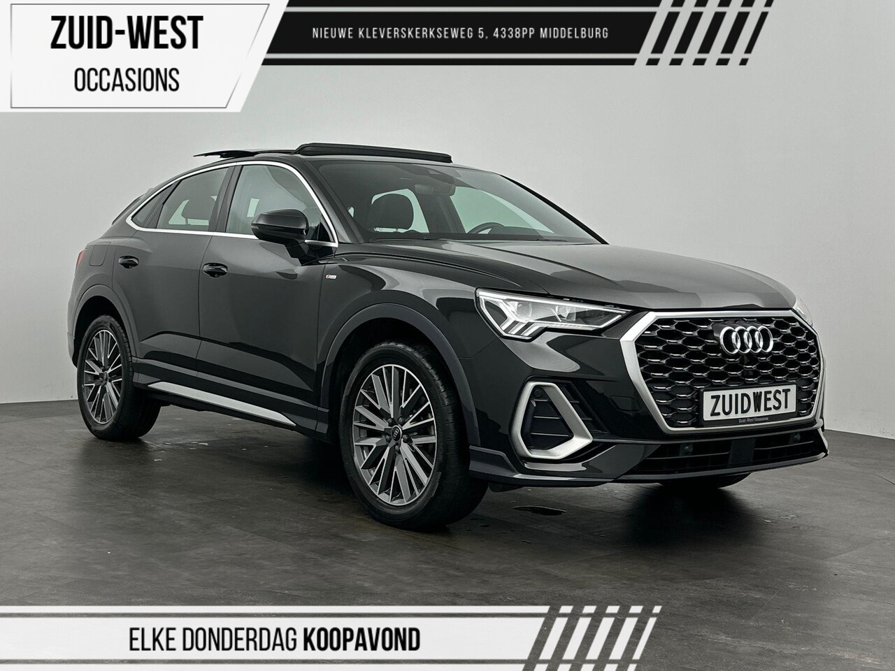 Audi Q3 Sportback - 45 TFSI e S-Line Pano Camera ACC Lane - AutoWereld.nl