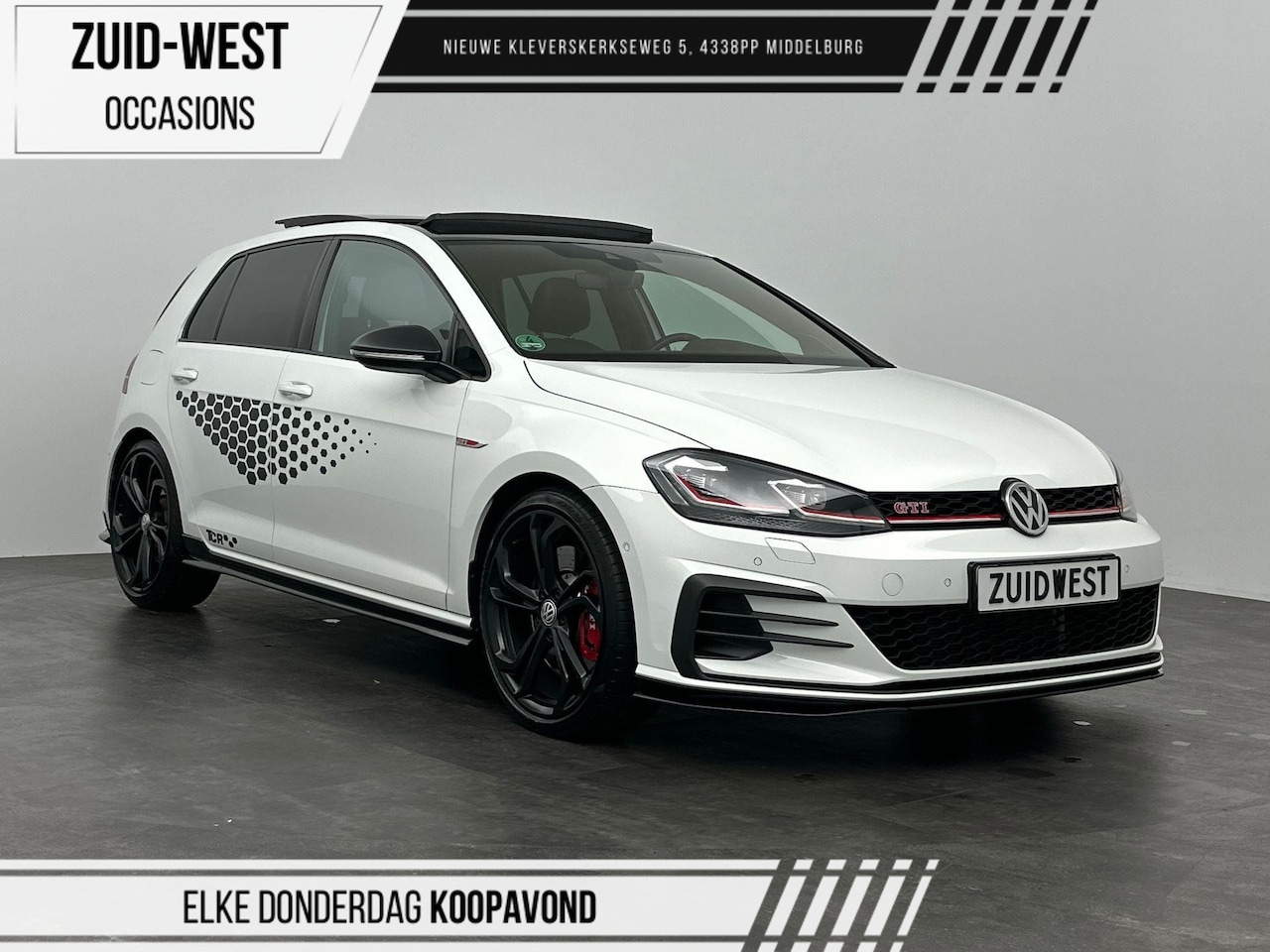 Volkswagen Golf - 2.0 TSI GTI TCR Leder Pano ACC Camera Dynaudio - AutoWereld.nl